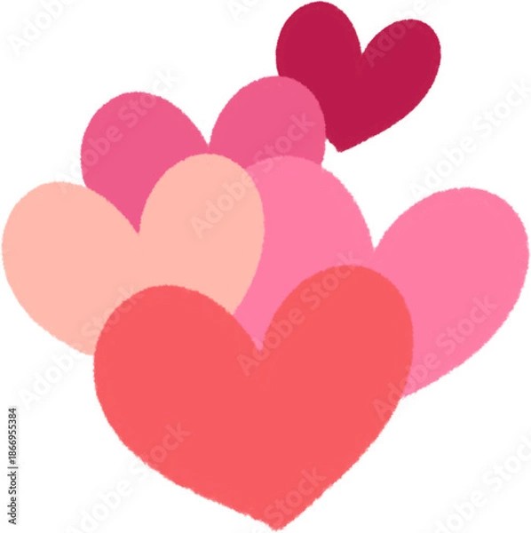 Obraz Scribble Heart Drawing Icon