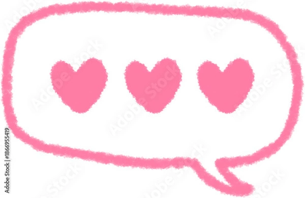 Obraz Scribble Heart Drawing Icon