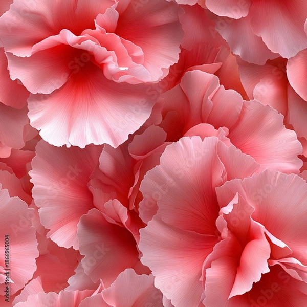 Obraz Seamless carnation petals texture background pattern