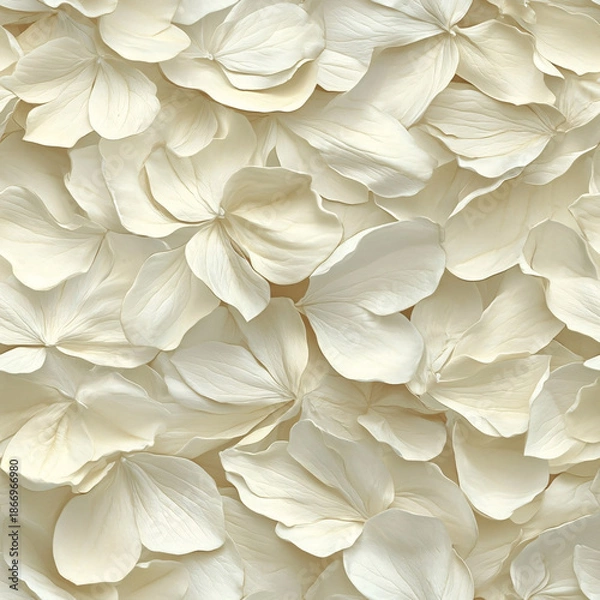 Obraz Seamless magnolia petals texture floral background pattern