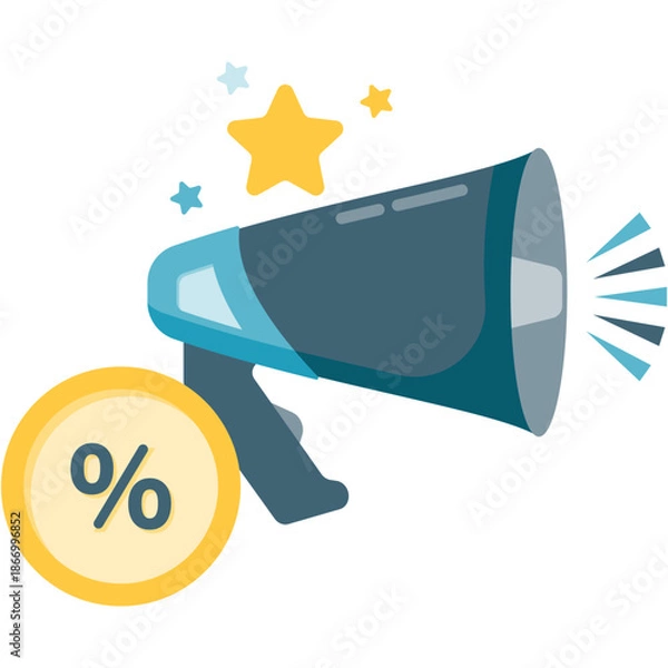 Obraz Megaphone Promotion