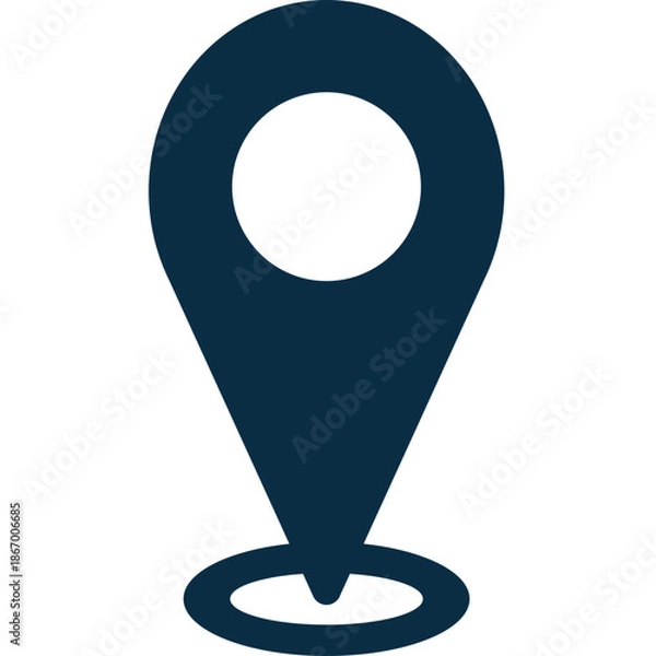 Fototapeta Location pointer icon