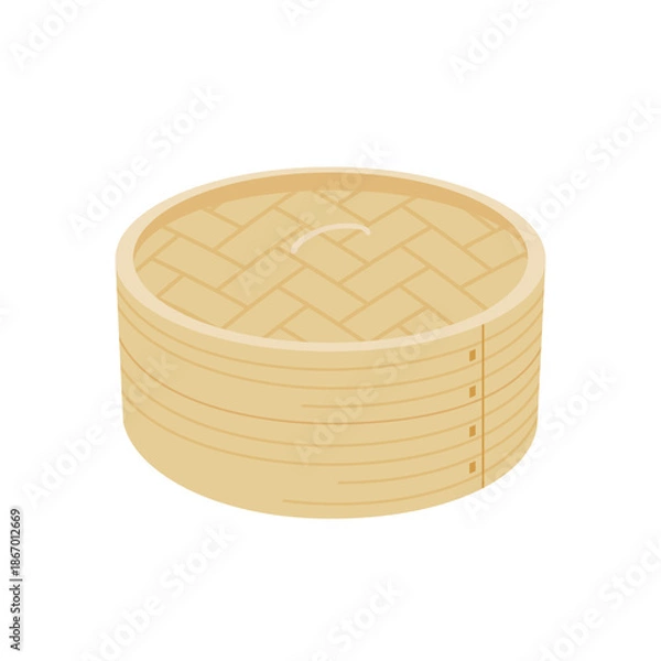 Obraz せいろのイラスト