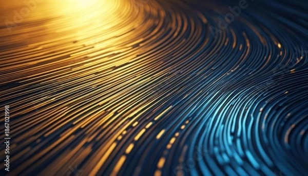 Obraz Abstract flowing line texture