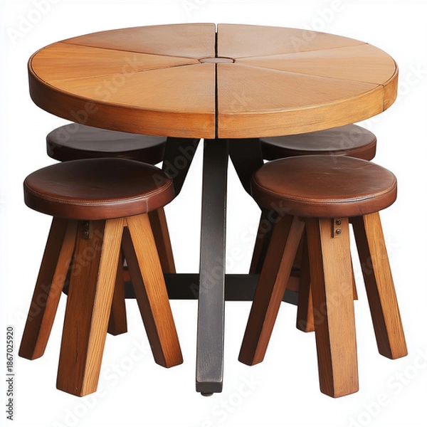 Fototapeta table and chairs