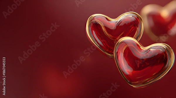 Obraz valentines background	
