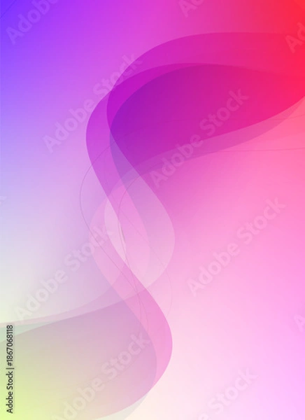 Obraz Flat vector. Minimal geometric background. Dynamic shapes composition. Eps10 vector.