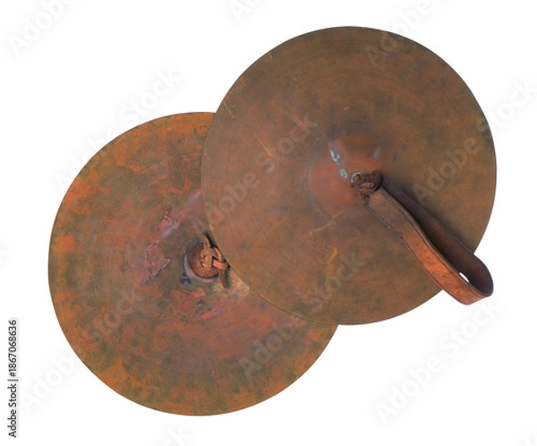 Obraz old rusty tin can opener