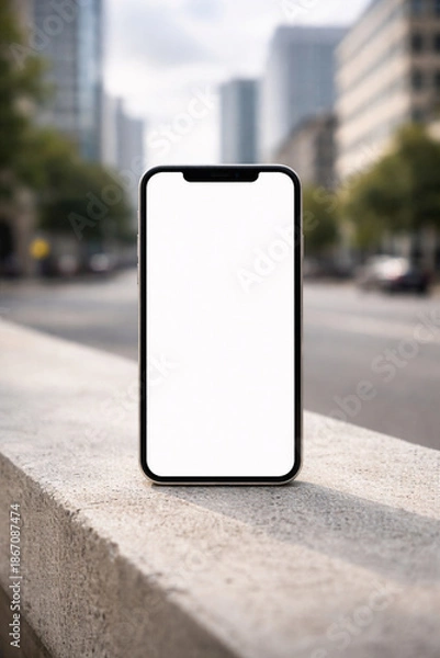 Obraz smartphone blank screen