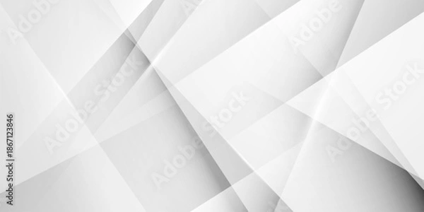 Obraz white abstract background modern vector illustration