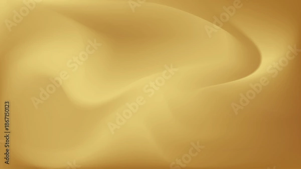 Obraz Gold abstract blurred gradient background. Vector illustration.