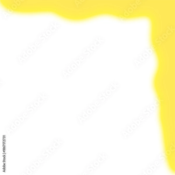 Obraz Golden Shadow Wave Border