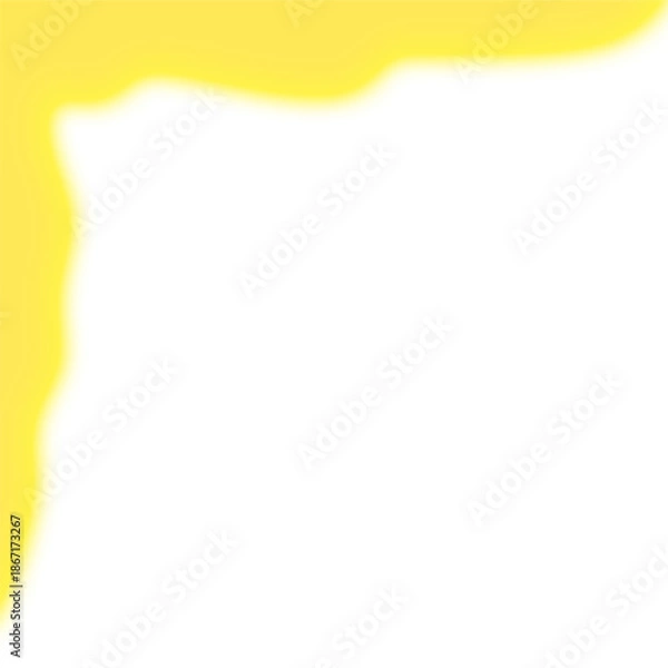 Fototapeta Golden Shadow Wave Border