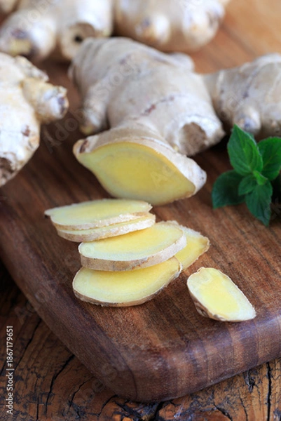 Obraz Ingwer als Heilpflanze