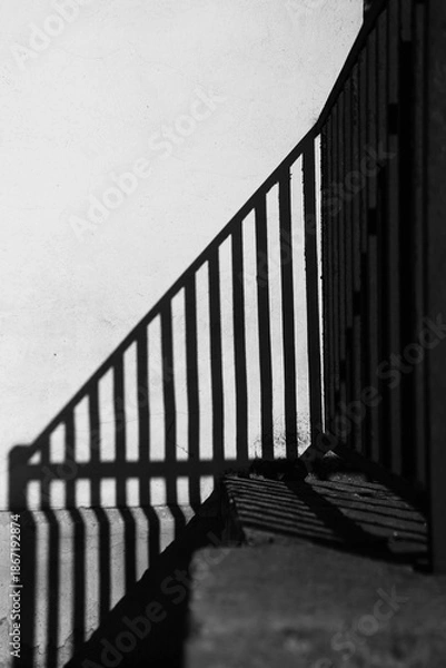 Obraz Shadows on wall