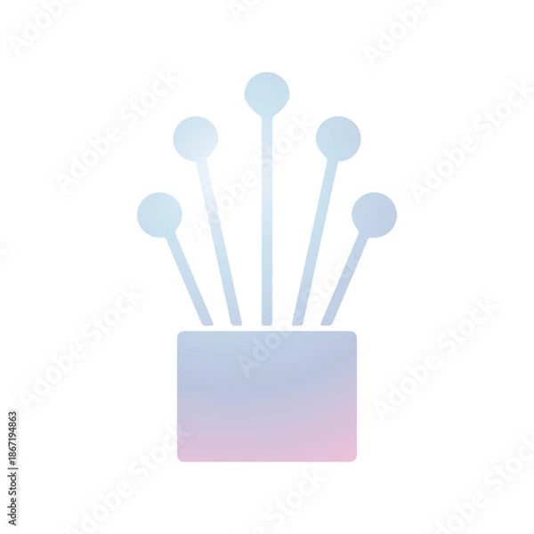 Fototapeta Cable icon design template