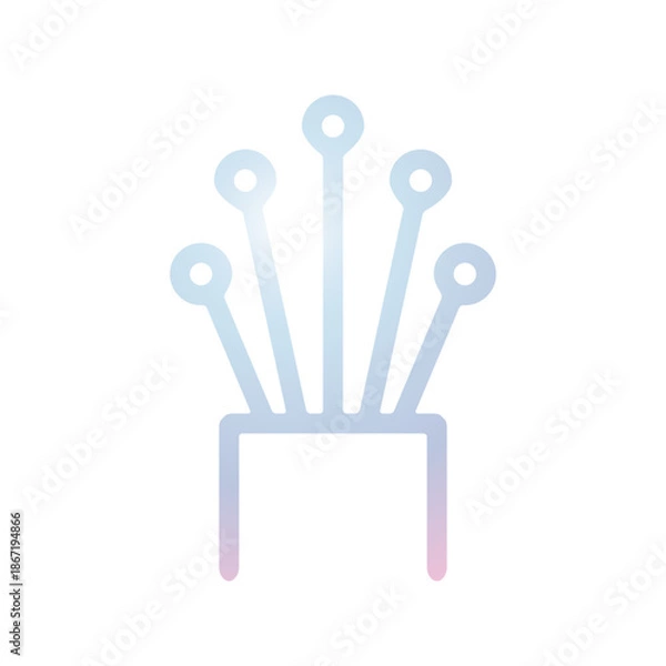 Fototapeta Cable icon design template