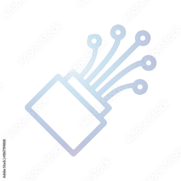 Fototapeta Cable icon design template
