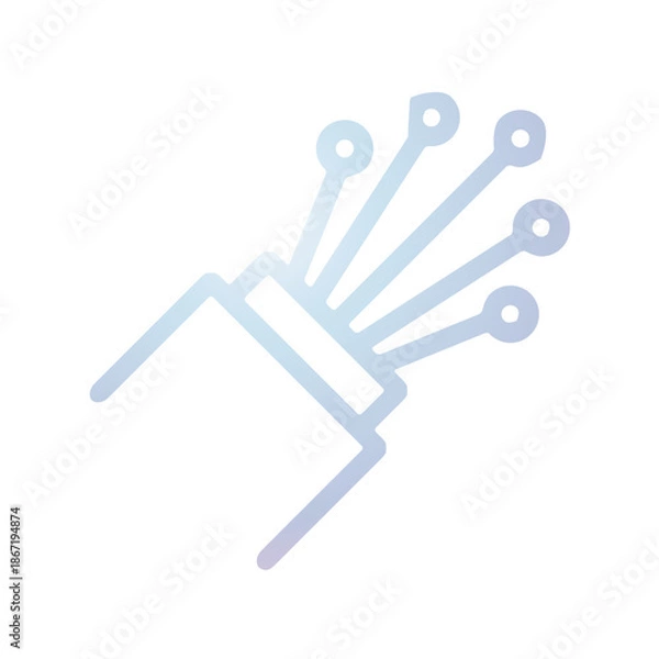 Fototapeta Cable icon design template