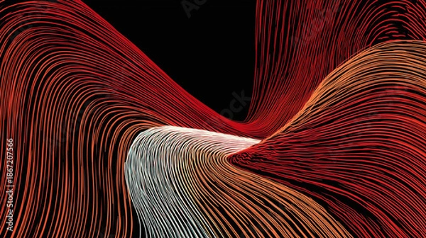 Obraz abstract red background