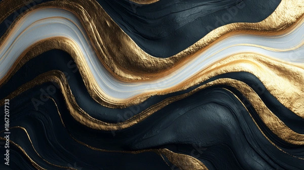 Obraz wave shiny background