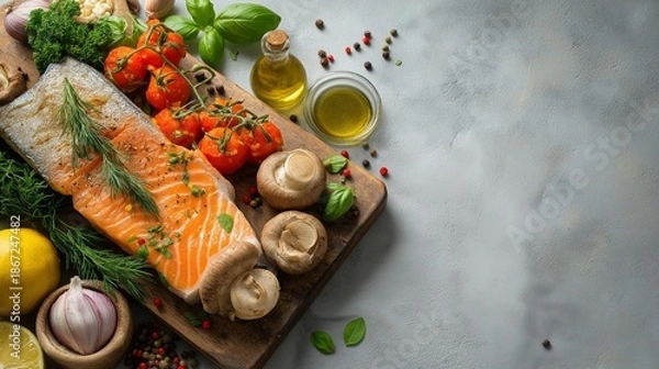 Obraz 健康的な食事