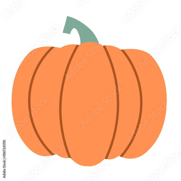 Obraz Pumpkin vector illustration