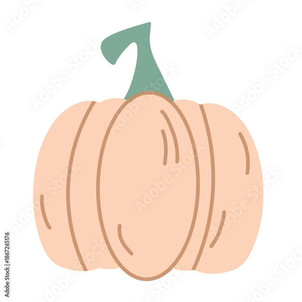 Obraz Pumpkin vector illustration