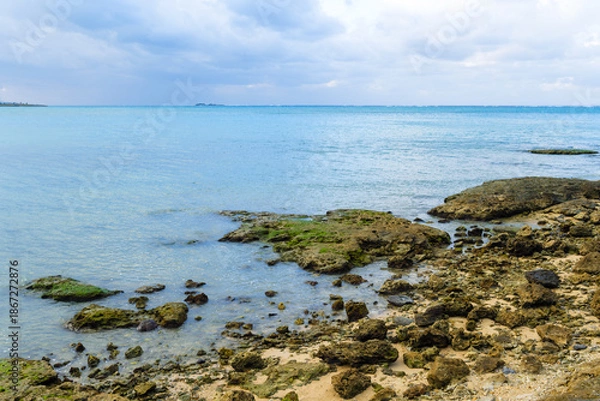 Obraz 沖縄で見つけた南国の豊かな自然と文化を感じる風景