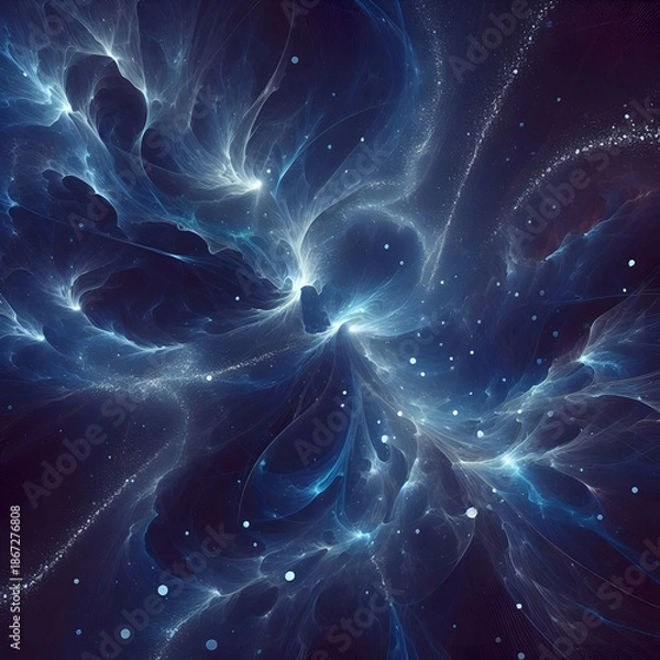 Obraz Luminous Currents Across Cosmic Void