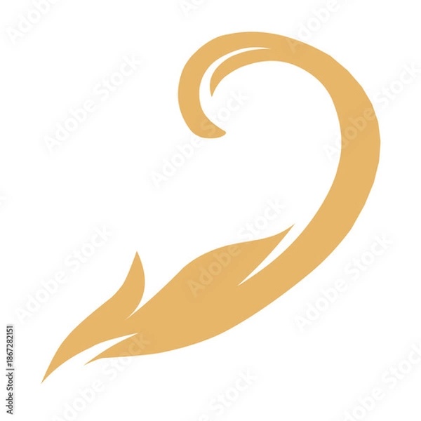 Obraz Golden Flourishes calligraphic vector