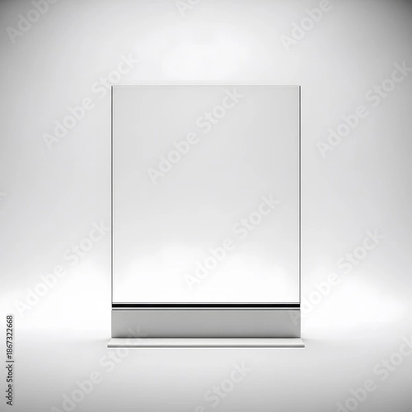 Obraz 샌드블라스트 유리 화이트 스틸