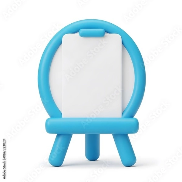 Obraz 스카이 블루 클레이 이젤