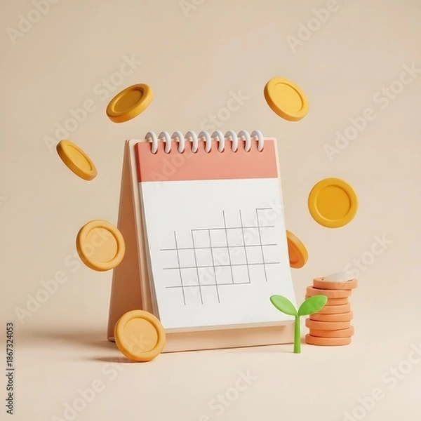 Obraz 성장과 행운의 달력