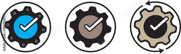 Obraz Lower cost icons set.  collection for web app