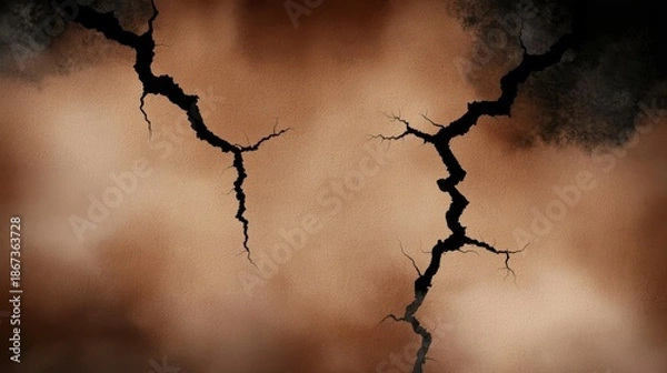 Obraz A crack in the sky.