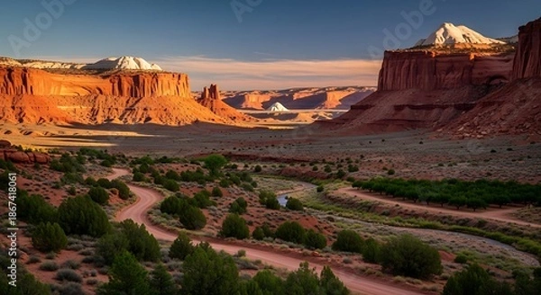 Obraz Utah Desert Landscape.