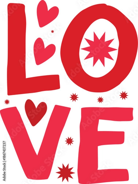 Obraz valentine eps vector file design