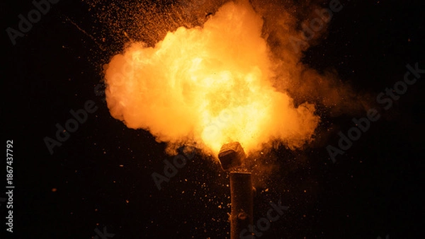 Obraz Kanonenschlag explodiert