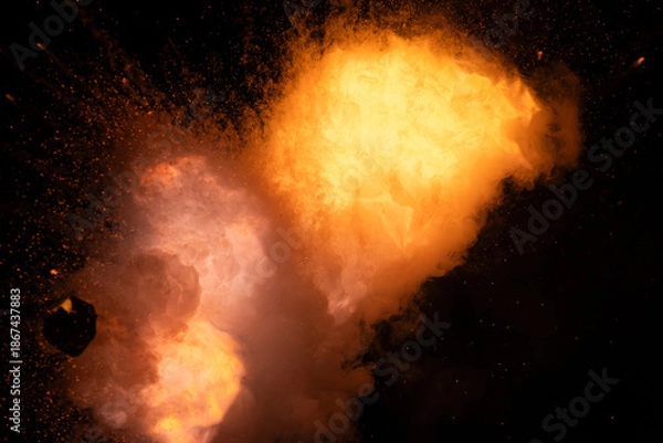 Obraz Kanonenschlag explodiert