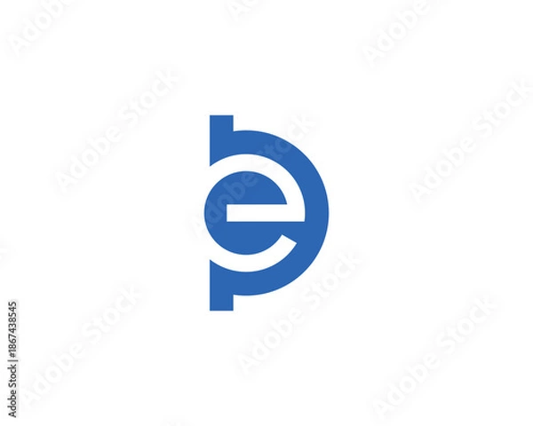 Obraz DE ED Logo Design