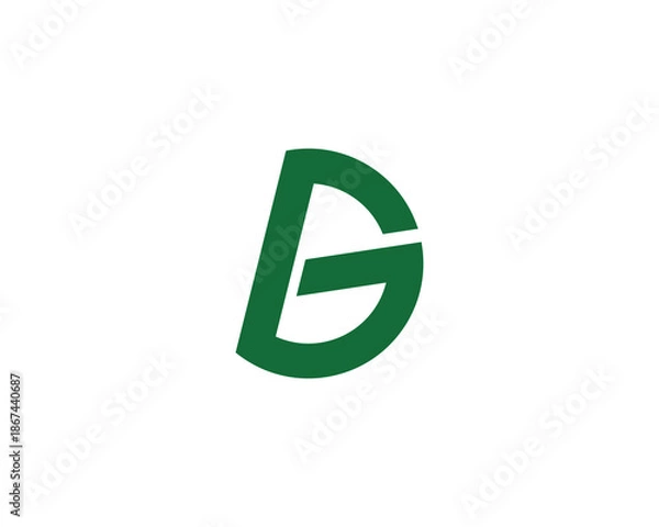Obraz DG GD Logo Design