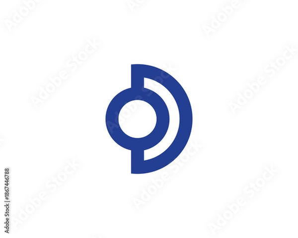 Obraz DO OD Logo Design