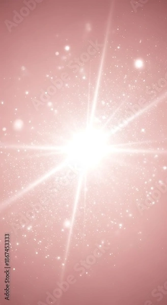 Obraz Light Flare on Pink.