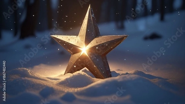 Fototapeta Forest Keeps the Light