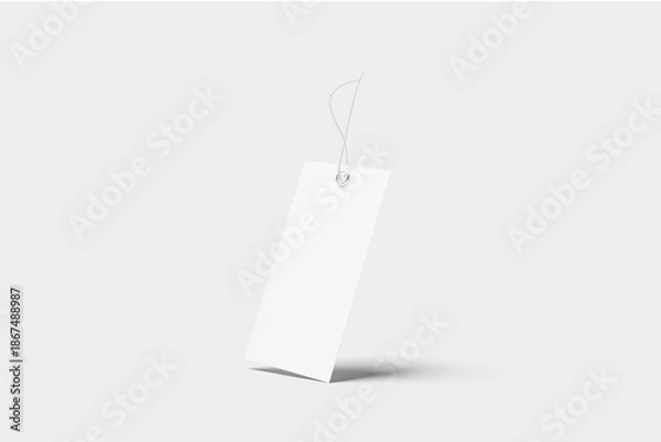 Obraz Blank Label Tag Mockup