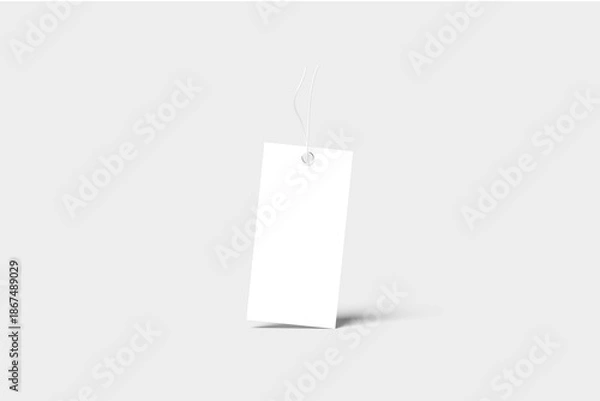 Obraz Blank Label Tag Mockup