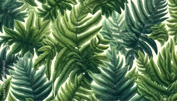 Obraz Tractor working in a field at sunset