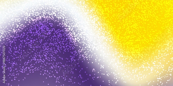 Obraz Color gradient background, abstract orange grain gradation texture, vector purple. Vector Illustration