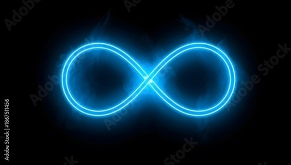 Obraz Eternal Neon Infinity